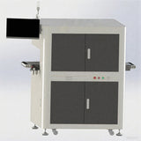 Visual inspection of boxed tissue  middle package sealing